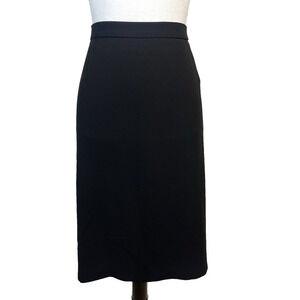 Le Suit Separates Skirt Plus size 22W Classic Black Straight Knee Career Lawyer